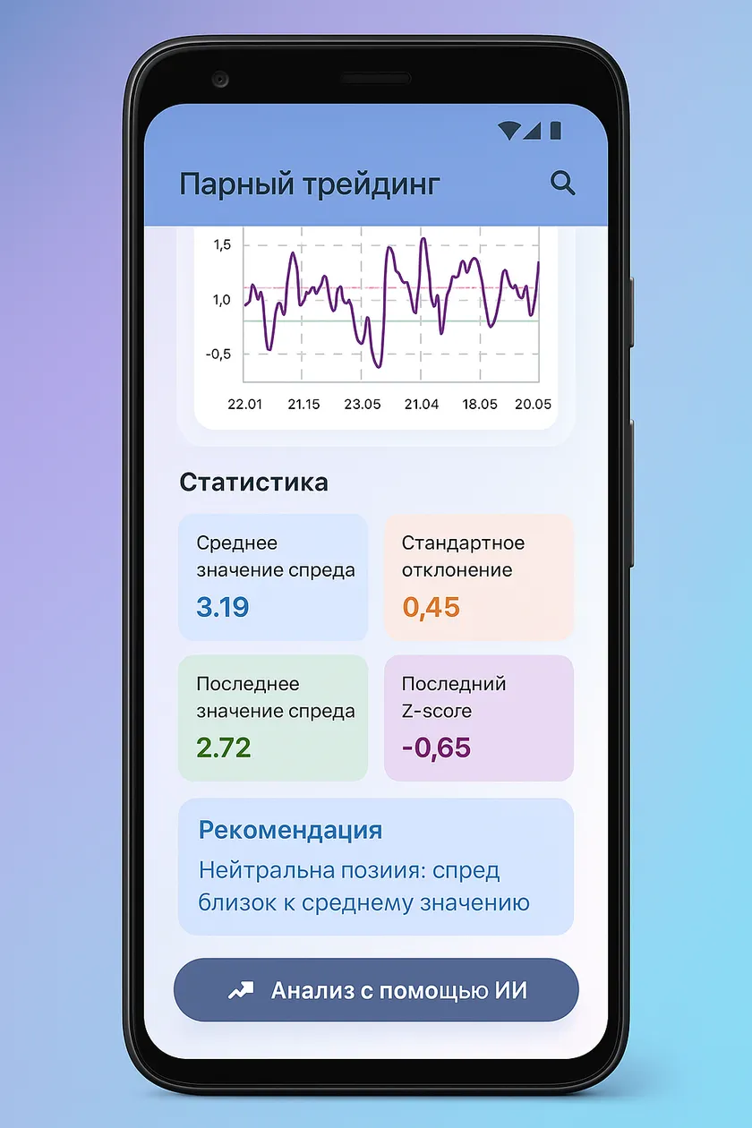 Интерфейс приложения